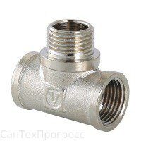 Тройник латунный 1/2" в-н-в Valtec